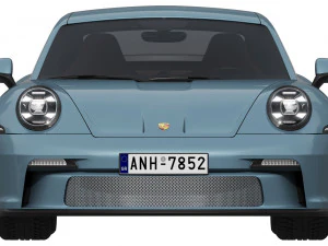 Porsche 911 S-T 3D Model