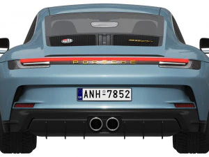 Porsche 911 S-T 3D Model