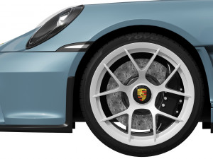 Porsche 911 S-T 3D 모델