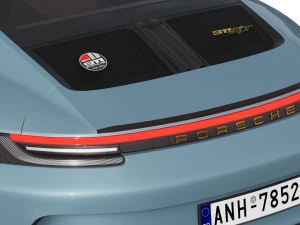 Porsche 911 S-T 3D Model