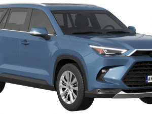 Toyota Grand Highlander 2024 3D Model