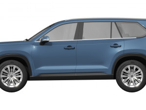Toyota Grand Highlander 2024 3D Model