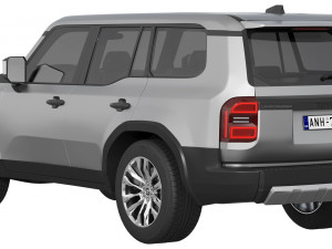 Toyota Land Cruiser 250 Prado 2024 3Dモデル