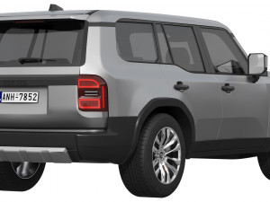Toyota Land Cruiser 250 Prado 2024 3Dモデル