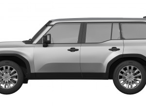 Toyota Land Cruiser 250 Prado 2024 3Dモデル