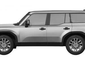 Toyota Land Cruiser 250 Prado 2024 3D Model