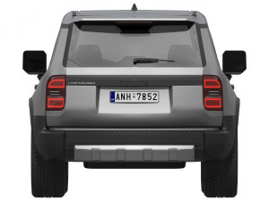Toyota Land Cruiser 250 Prado 2024 3Dモデル