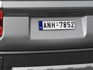 Toyota Land Cruiser 250 Prado 2024 3D Model
