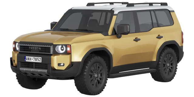 Toyota Land Cruiser 250 First Edition 2024 3D Model .c4d .max .obj .3ds .fbx .stl .blend 