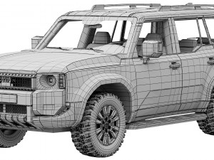 Toyota Land Cruiser 250 First Edition 2024 3D Model