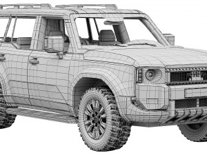Toyota Land Cruiser 250 First Edition 2024 3D Model