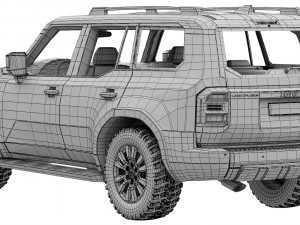 Toyota Land Cruiser 250 First Edition 2024 3D Model