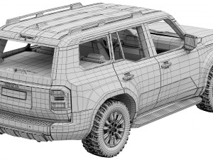 Toyota Land Cruiser 250 First Edition 2024 3D Model