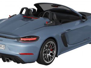 Porsche 718 Spyder RS 2024 Model 3D