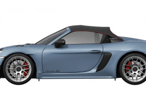 Porsche 718 Spyder RS 2024 3D Model