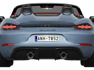 Porsche 718 Spyder RS 2024 Model 3D