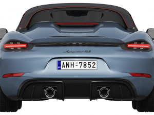 Porsche 718 Spyder RS 2024 Model 3D