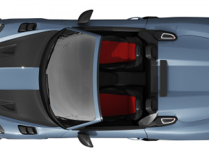 Porsche 718 Spyder RS 2024 Model 3D