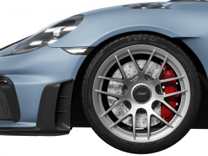 Porsche 718 Spyder RS 2024 Model 3D