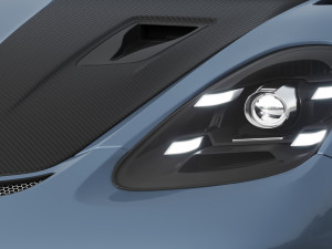 Porsche 718 Spyder RS 2024 Model 3D