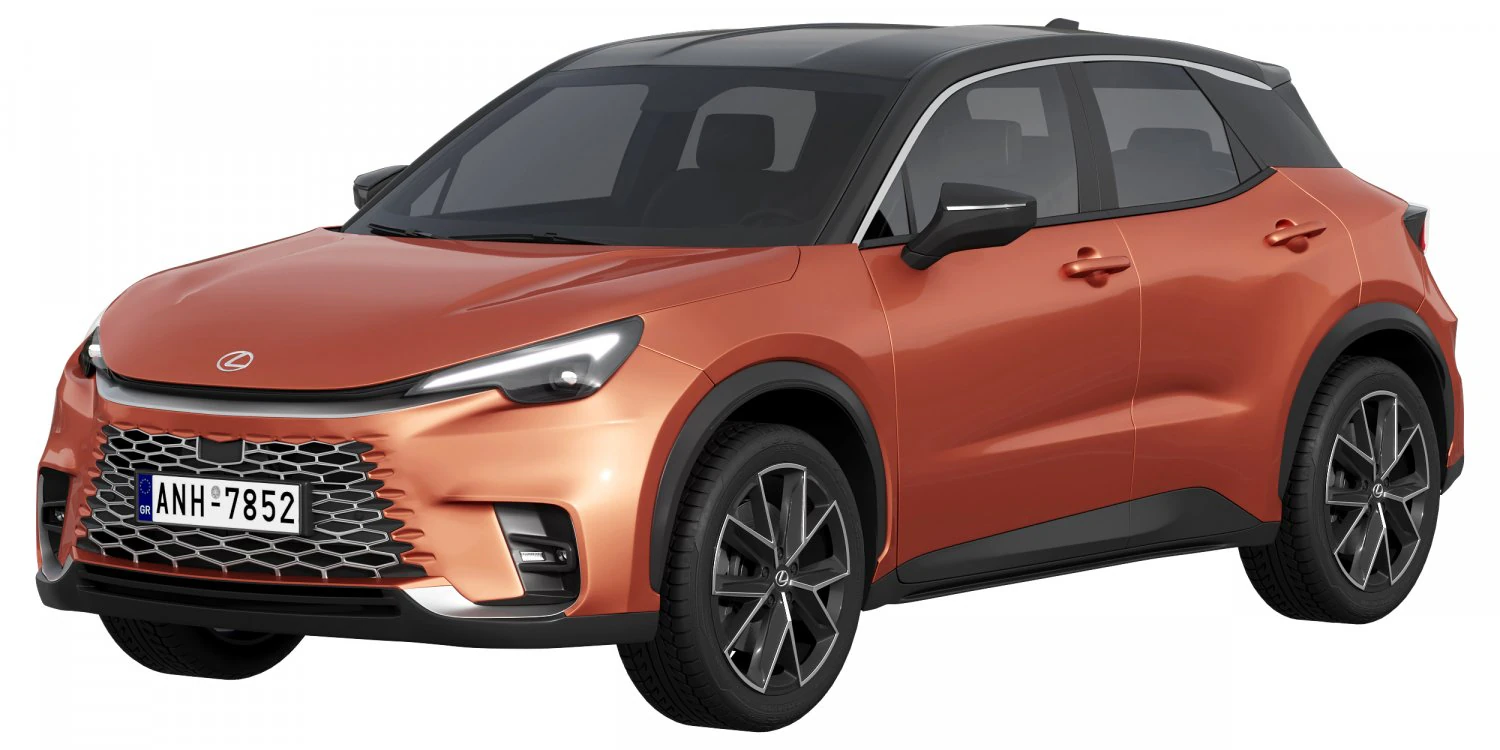 Lexus LBX 2024 3D Model .c4d .max .obj .3ds .fbx .stl .blend