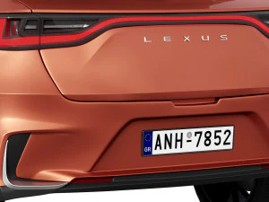 Lexus LBX 2024 3D Model