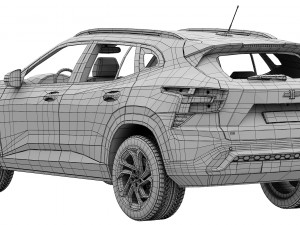 Chevrolet Trax RS 2024 3D मॉडल
