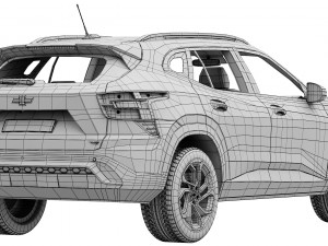 Chevrolet Trax RS 2024 3D मॉडल