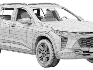 Chevrolet Trax Activ 2024 3D Model