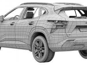 Chevrolet Trax Activ 2024 Modelo 3D