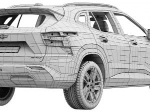 Chevrolet Trax Activ 2024 Modelo 3D