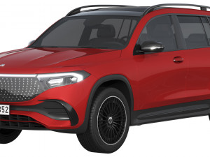 Mercedes-Benz EQB 2024 Model 3D