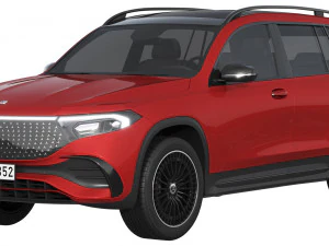 Mercedes-Benz EQB 2024 3D Model