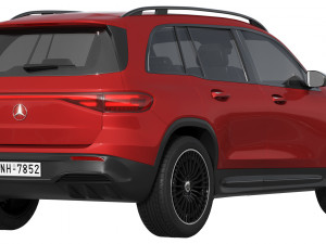 Mercedes-Benz EQB 2024 Modèle 3D