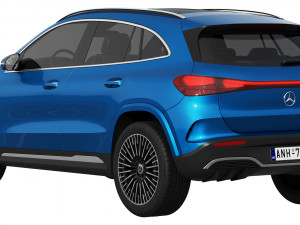 Mercedes-Benz EQA 2024 3D Model