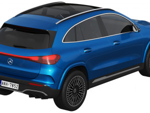 Mercedes-Benz EQA 2024 3D Model