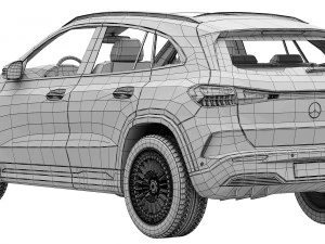 Mercedes-Benz EQA 2024 3D Model