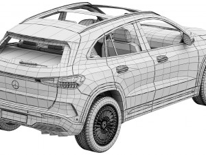 Mercedes-Benz EQA 2024 3D Model