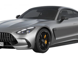 Mercedes-Benz AMG GT Coup&eacute; 2024 3D Model