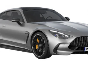 Mercedes-Benz AMG GT Coupe 2024 3D Model