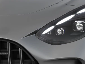 Mercedes-Benz AMG GT Coupe 2024 3D Model