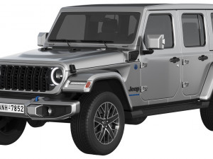 Jeep Wrangler 4xe 2024 Modelo 3D
