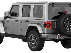 Jeep Wrangler 4xe 2024 Model 3D