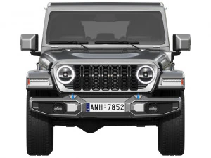 Jeep Wrangler 4xe 2024 3D Model