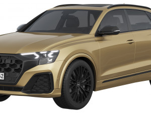 Audi Q8 2024 3D Model