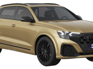 Audi Q8 2024 3Dモデル