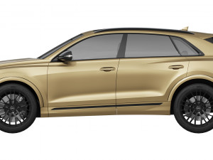 Audi Q8 2024 3Dモデル