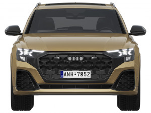 Audi Q8 2024 3Dモデル