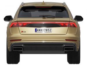 Audi Q8 2024 3Dモデル