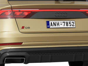 Audi Q8 2024 3Dモデル